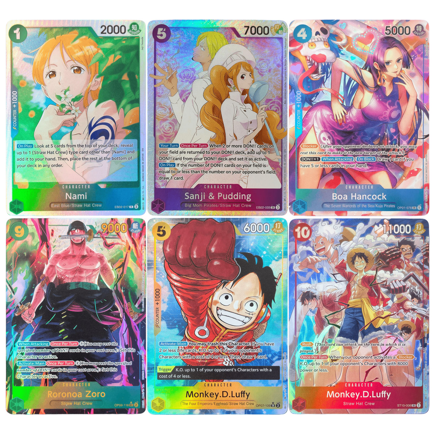 Anime One Piece Merchandise - Self Made Proxy One Piece English
