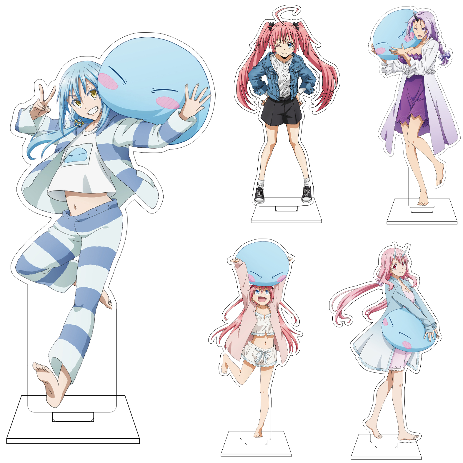 Anime Game Merchandise - 16CM Anime Rimuru Tempest Diablo shuna