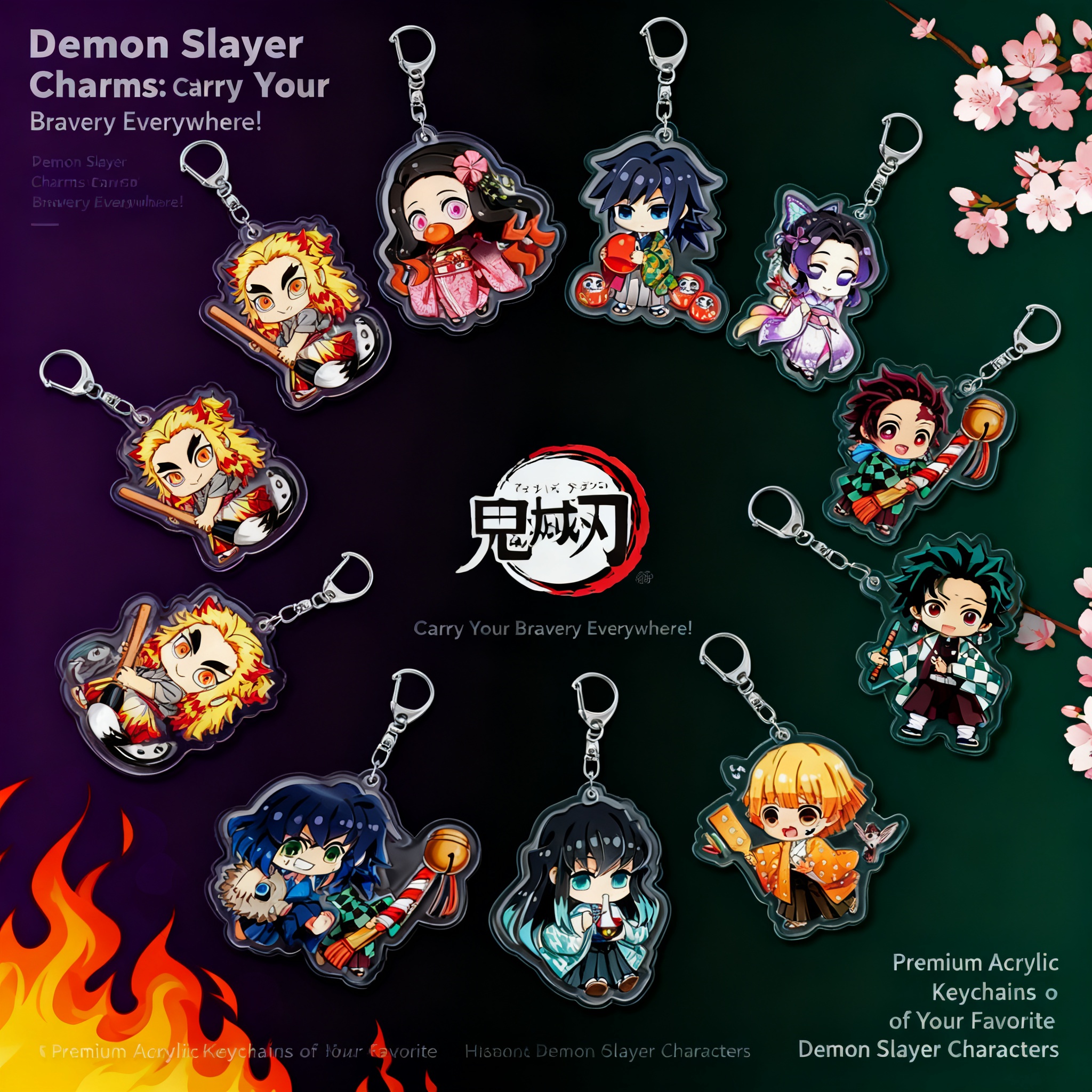 Anime Convention Merchandise - Demon Slayer Kimetsu no Yaiba Tanjiro