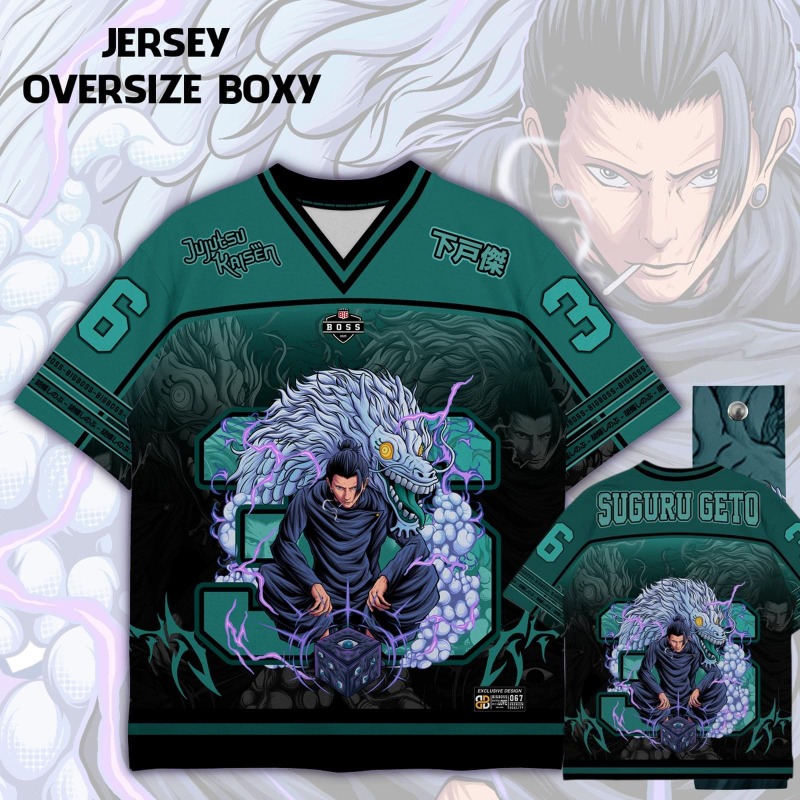 Anime Jujutsu Kaisen Choso Pri - Anime Merchandise Shirt บทวิจารณ์และราคา