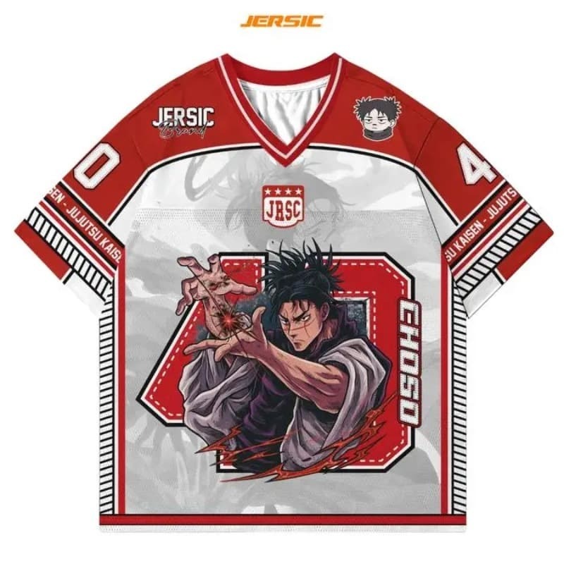 Anime Jujutsu Kaisen Choso Pri - Anime Merchandise Shirt บทวิจารณ์และราคา