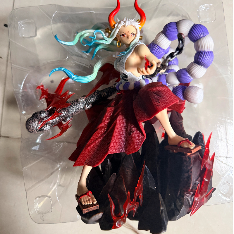 One Piece Yamato Gk Figure Pvc - Anime One Piece Merchandise บทวิจารณ์และราคา