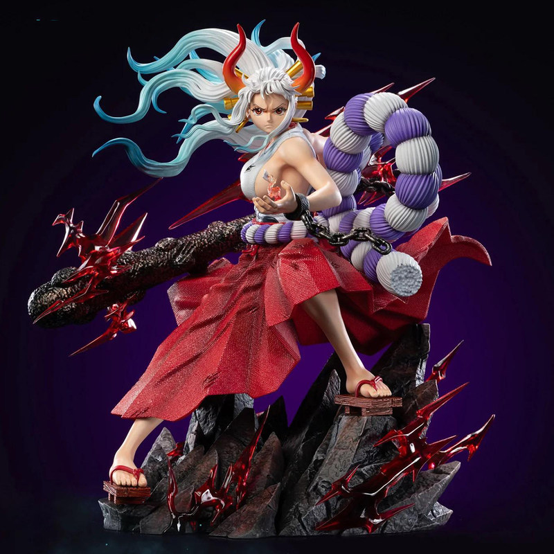 One Piece Yamato Gk Figure Pvc - Anime One Piece Merchandise บทวิจารณ์และราคา