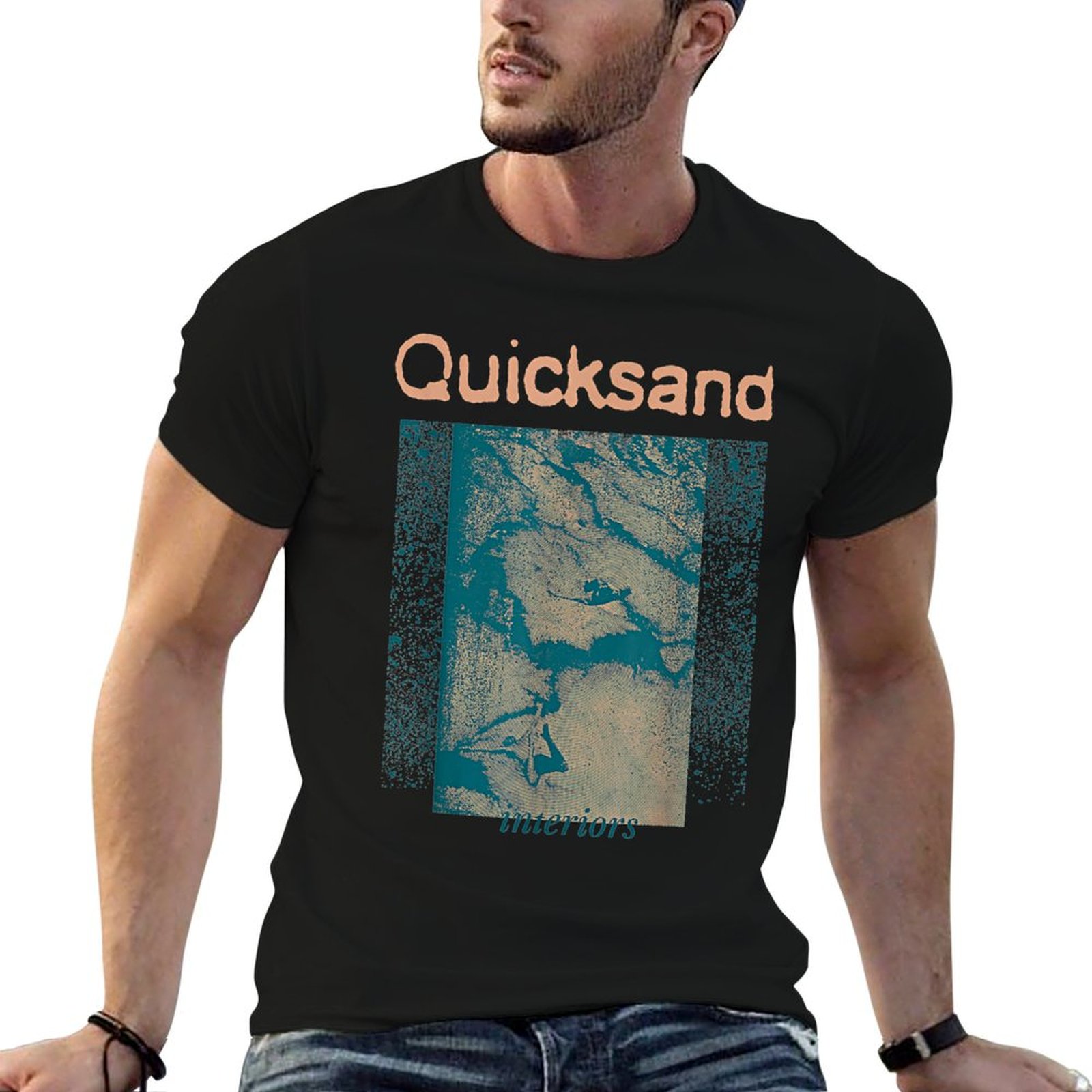 Quicksand - Interiors - Offici - Anime Merchandise T Shirt บทวิจารณ์และราคา