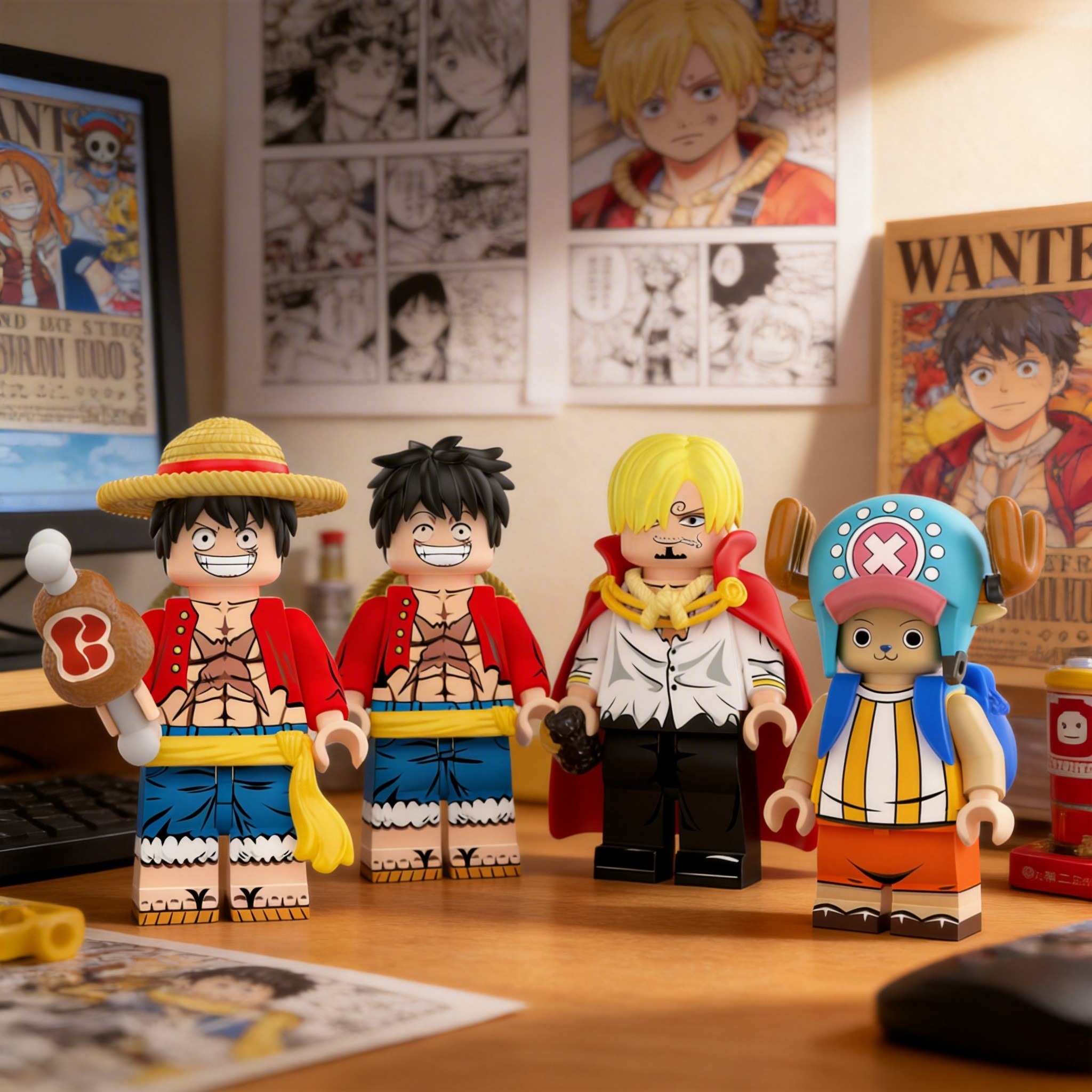 One Piece Minifigures Lego Com - Anime One Piece Merchandise บทวิจารณ์และราคา