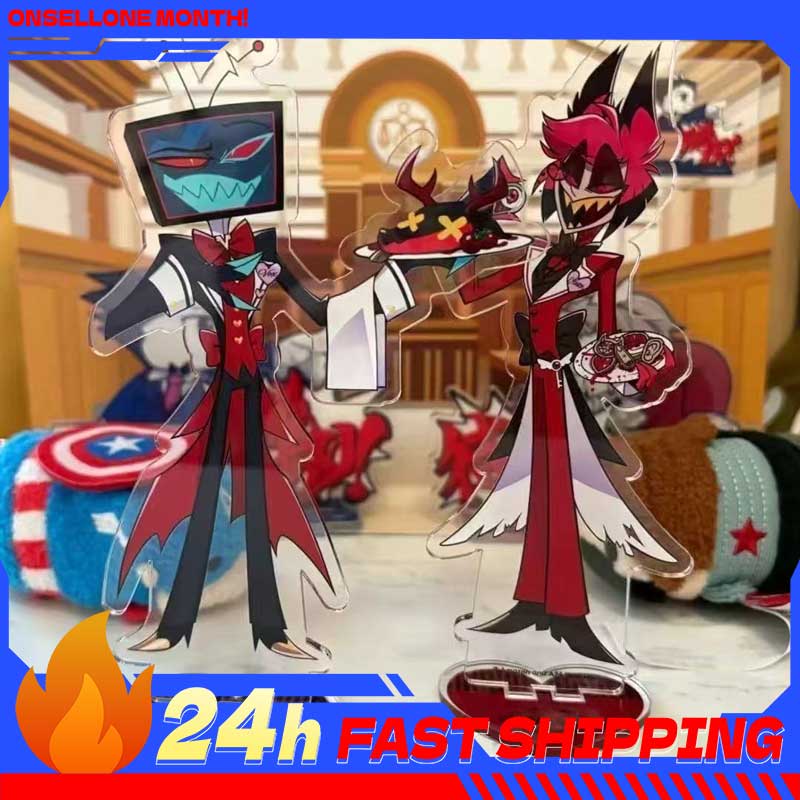 2pcs Hazbin Anime Peripherals  - Anime Game Merchandise บทวิจารณ์และราคา