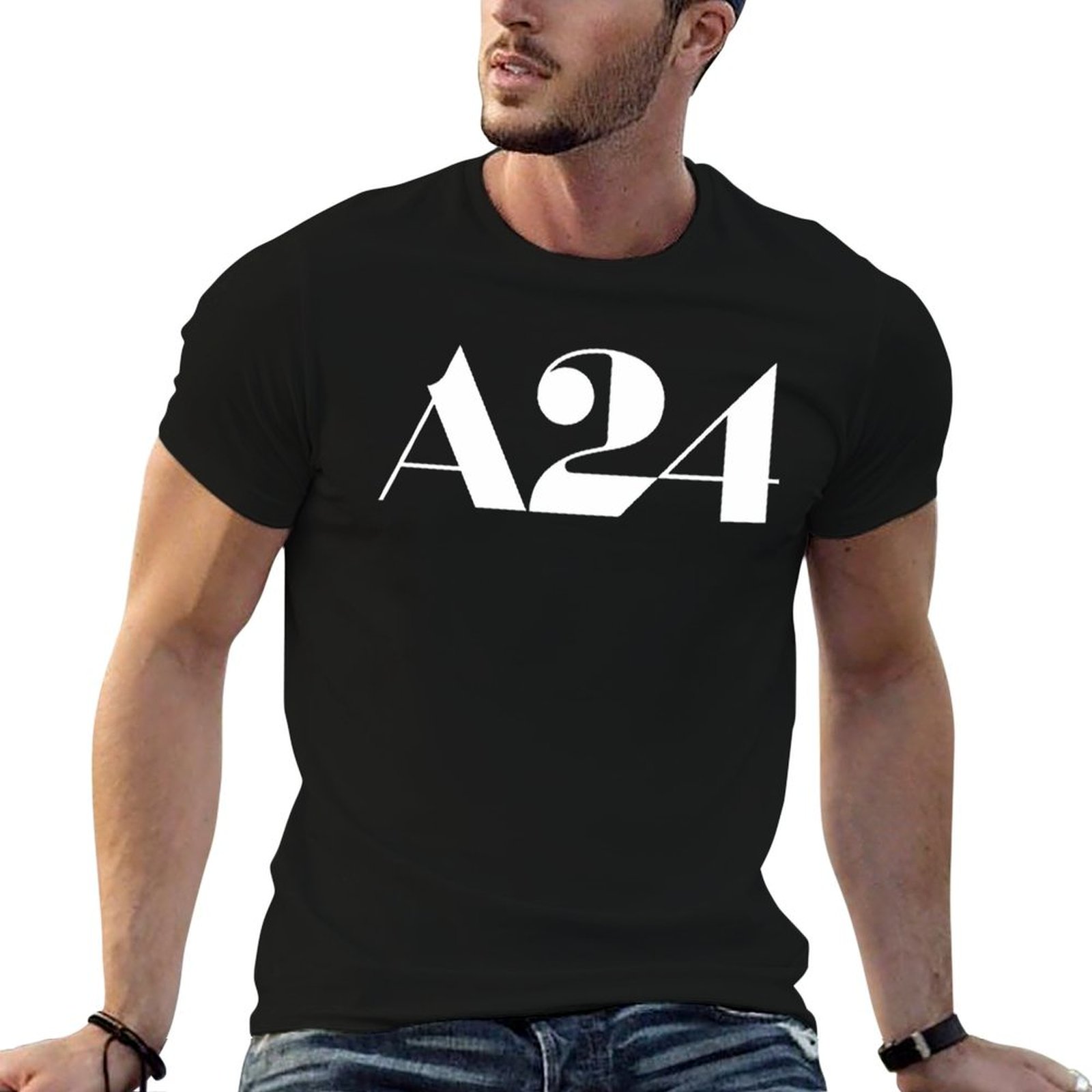 A24 logo Merchandise T-Shirt f - Anime Merchandise T Shirt บทวิจารณ์และราคา