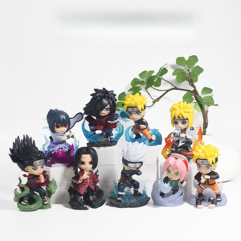 1-9 Styles Naruto Q-version Fi - Anime Merchandise Box Set บทวิจารณ์และราคา