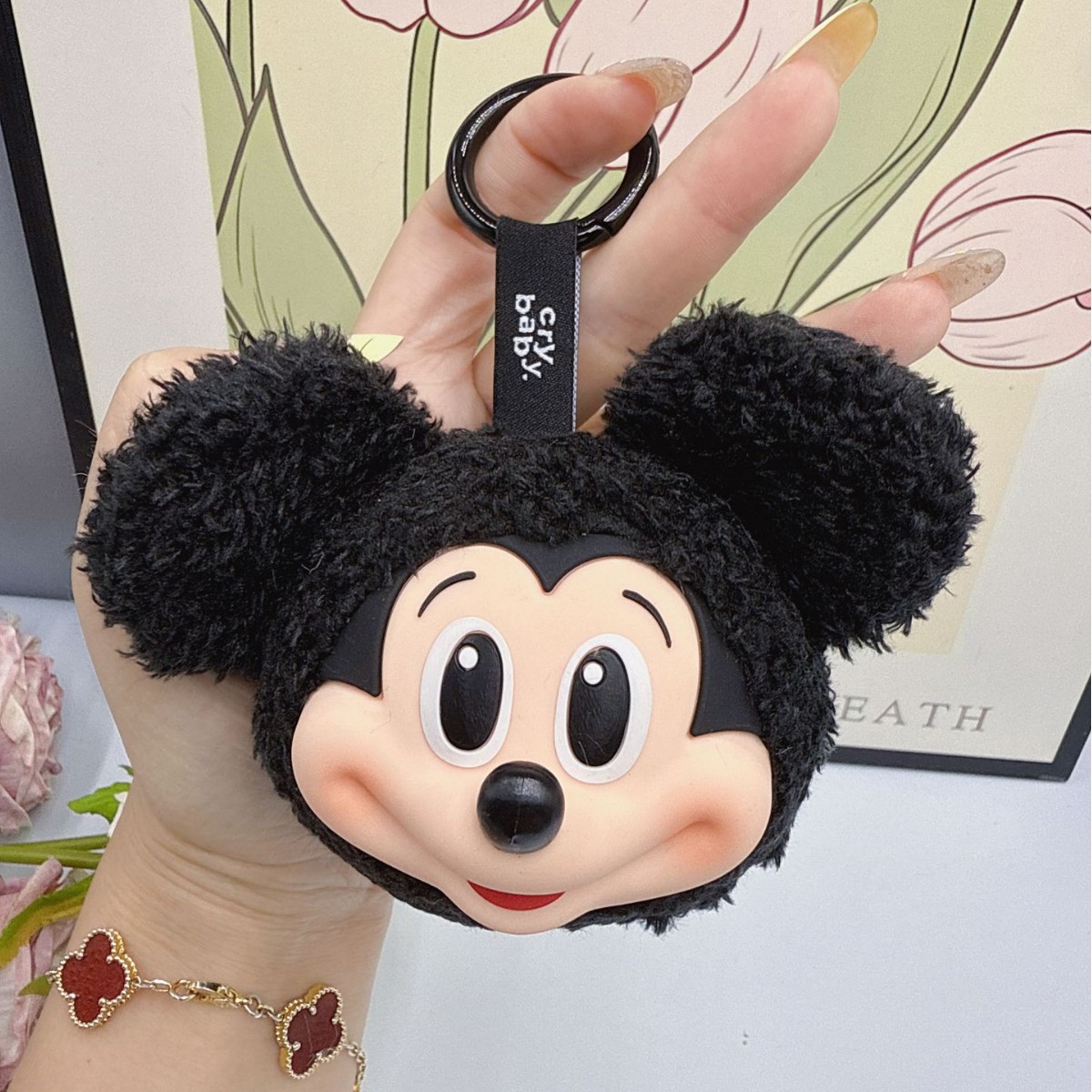 Mickey Minnie Plush Doll Keych - Cute Anime Merchandise บทวิจารณ์และราคา