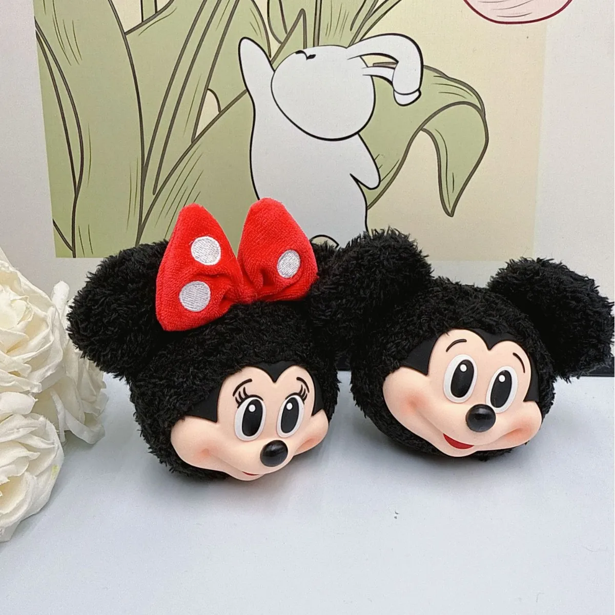 Mickey Minnie Plush Doll Keych - Cute Anime Merchandise บทวิจารณ์และราคา