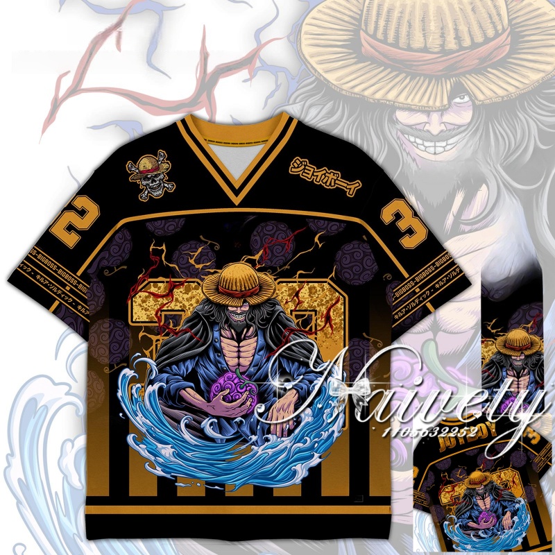 2026 Luffy Newspaper Wanted Po - Anime Merchandise T Shirt บทวิจารณ์และราคา