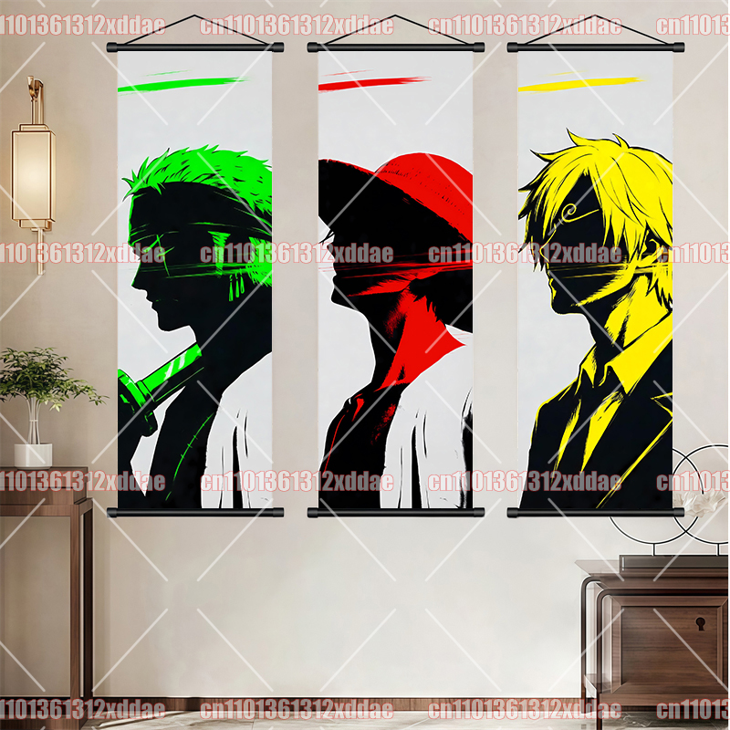 One Piece Scroll Painting HD P - Anime One Piece Merchandise บทวิจารณ์และราคา