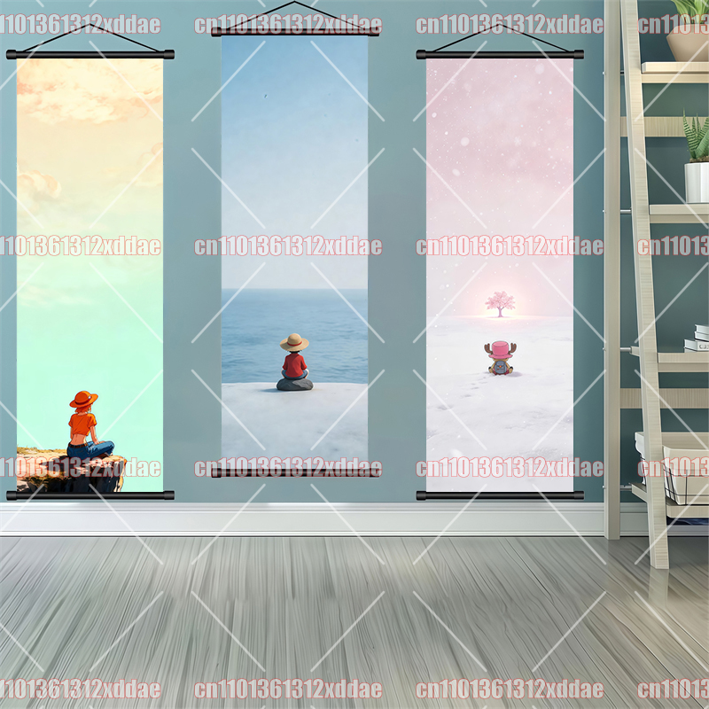 One Piece Scroll Painting HD P - Anime One Piece Merchandise บทวิจารณ์และราคา