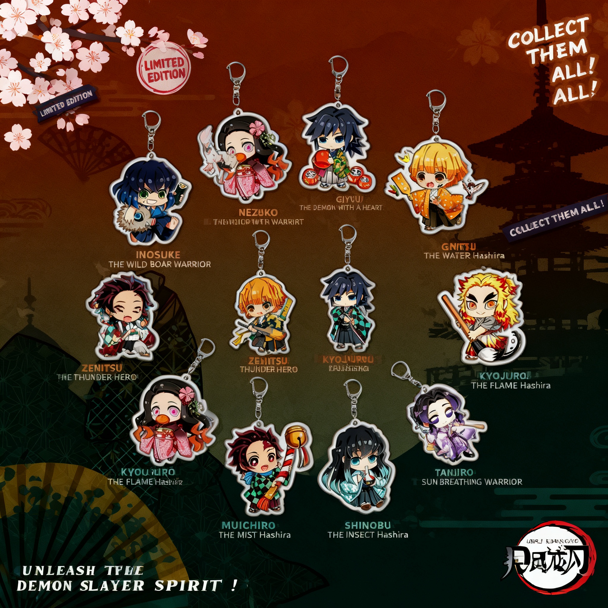 Demon Slayer Kimetsu no Yaiba  - Anime Convention Merchandise บทวิจารณ์และราคา