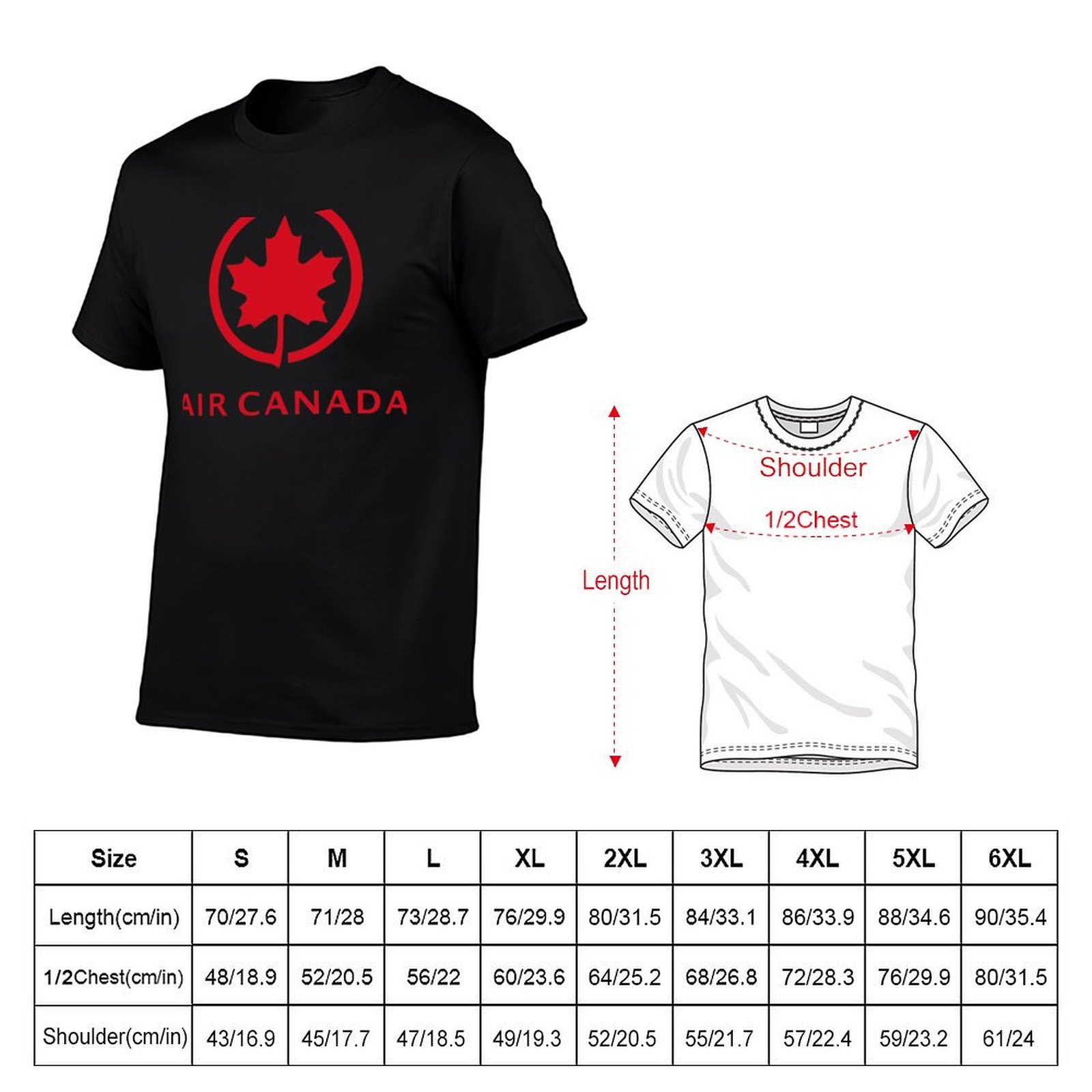 BEST SELLER - Air Canada Merch - Anime Merchandise T Shirt บทวิจารณ์และราคา