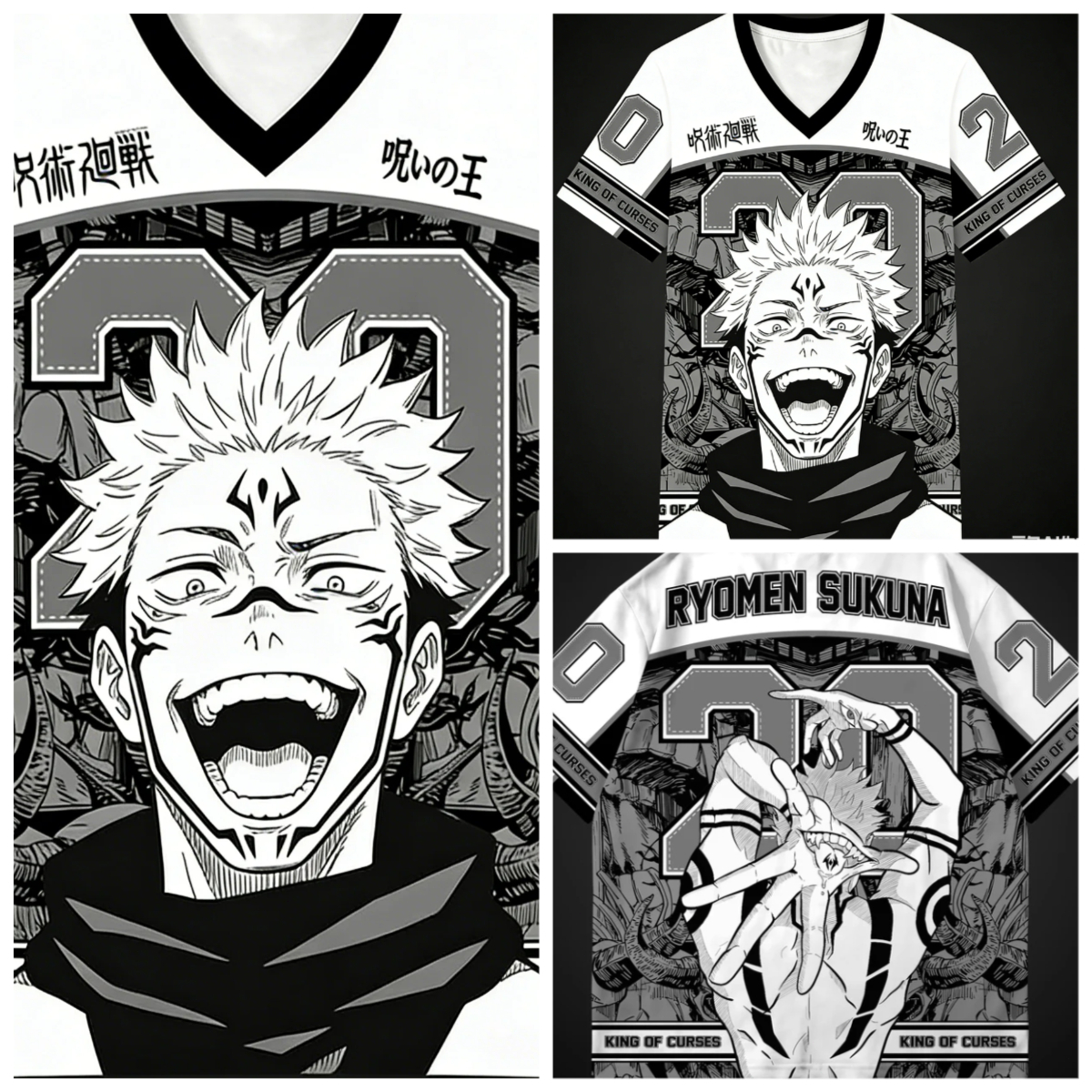 Latest Jujutsu Kaisen Jerseys  - Anime Merchandise Shirt บทวิจารณ์และราคา