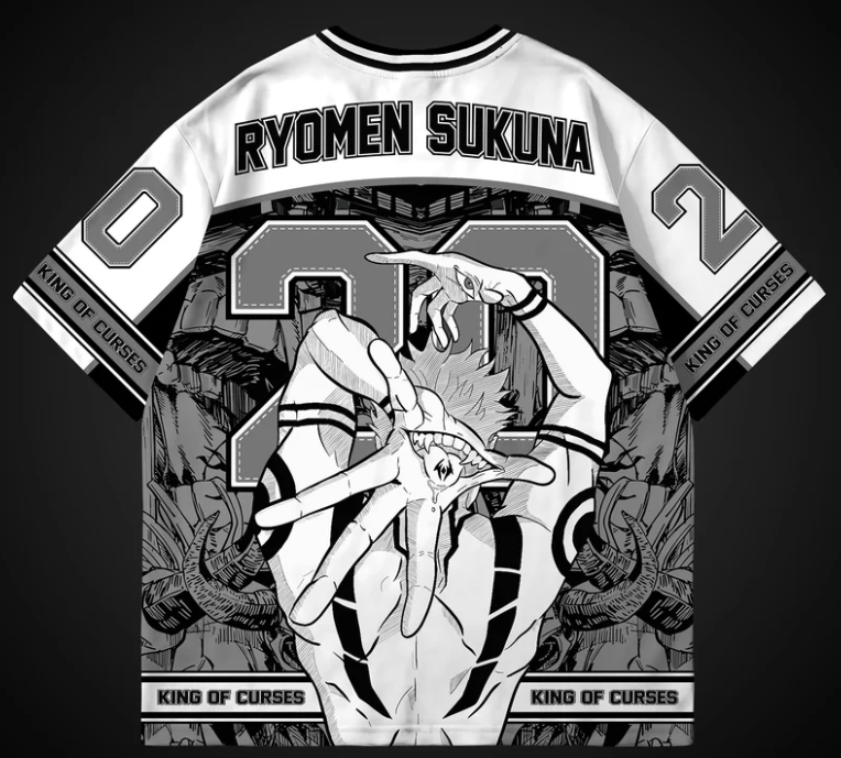 Latest Jujutsu Kaisen Jerseys  - Anime Merchandise Shirt บทวิจารณ์และราคา