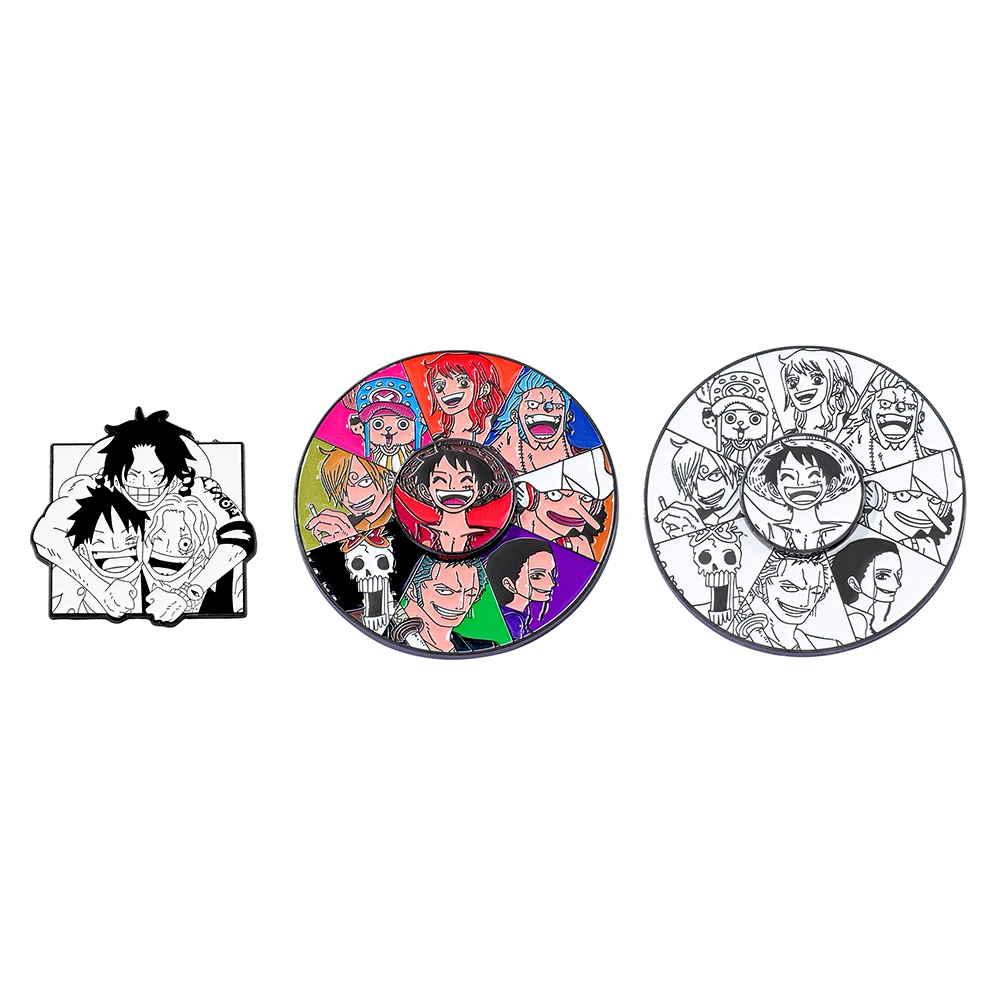 3 Pcs Anime One Piece Brooch L - Anime One Piece Merchandise บทวิจารณ์และราคา